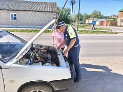 В работе ершовских инспекторов ДПС всегда есть место добрым делам