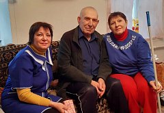 Волонтеры ершовского села приняли участие в акции «Сильные духом»