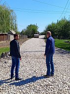 В ершовских селах идет ремонт дорог